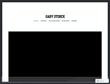 Tablet Screenshot of garystorck.com
